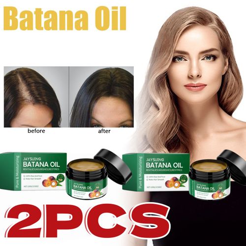 2pcs Cheveux Batana Huile, Favorise La Croissance Des Cheveux, Prvient La Perte De Cheveux, Rhydrate En Douceur