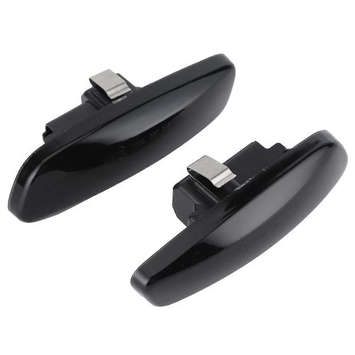 2pcs Fume Couleur Led Latral Marqueur Clignotant Feux Fit Pour Ford Fiesta Mk5 Modification De Voiture
