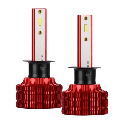 2pcs H1 / 4 / 8 / 9 / 11 Remplacement De L'ampoule Led 6500k Couleur De Lumire Blanche Voiture Avant Lighting_H1