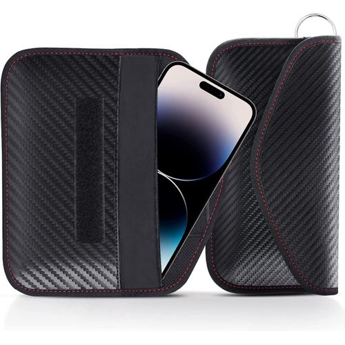 Samfolk 2PCS Etuis Anti RFID Pour Clé Voiture, Pochette De Blocage