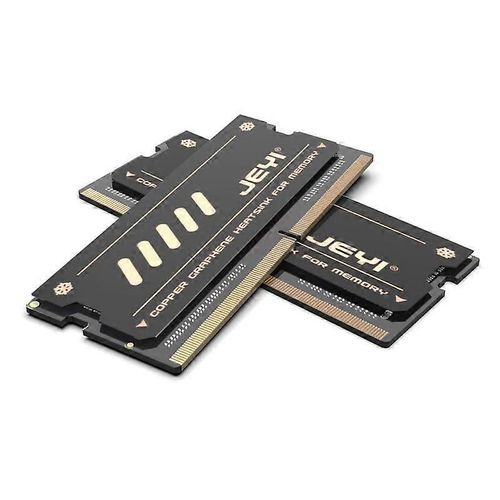 2pcs /Pack JEYI Pure Copper Graphene Laptop Memory Heatsink Radiator pour DDR5 DDR4 DDR3