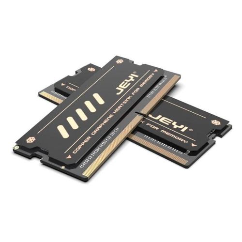 2pcs /Pack JEYI Radiateur de dissipateur thermique de mmoire d'ordinateur portable en cuivre pur pour DDR5 DDR4 DDR3