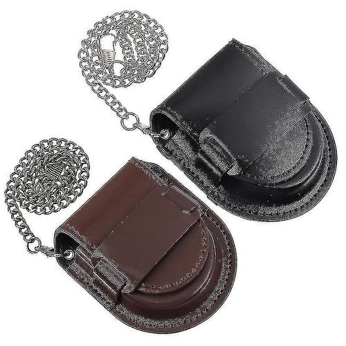 2pcs Pocket Watch Cases Pocket Watch Protectors Pocket Watch Cases With Chain