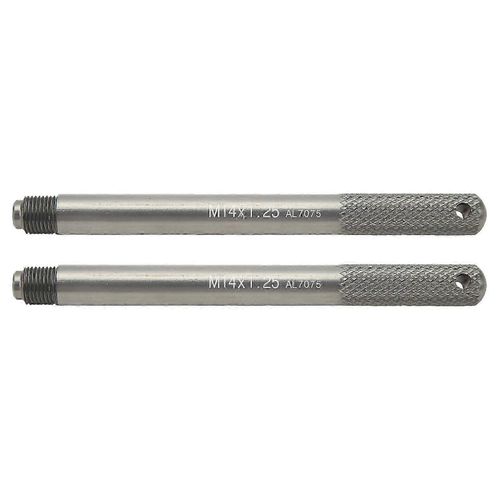 2pcs Roue Alignement Goupille Roue Cintre De Roue Ensemble Jante Goujon Goupille Guide Outil Pour Rparation De Pneu De Voiture M14 X 1.25-Bon