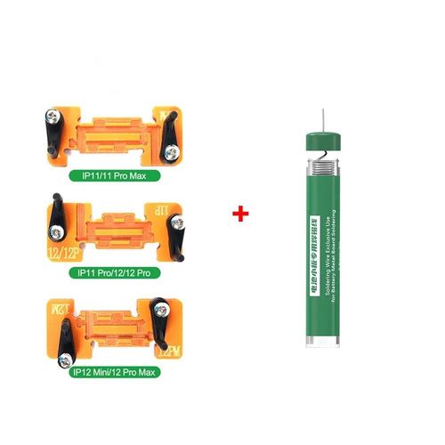 2uul-Pte De Fil  Souder Pour Iphone 13 12 11,Carte De Batterie,Interface De Soudure,Outil De Rparation De Tlphone,Pas Besoin De Machine  Souder - Type Combo 1