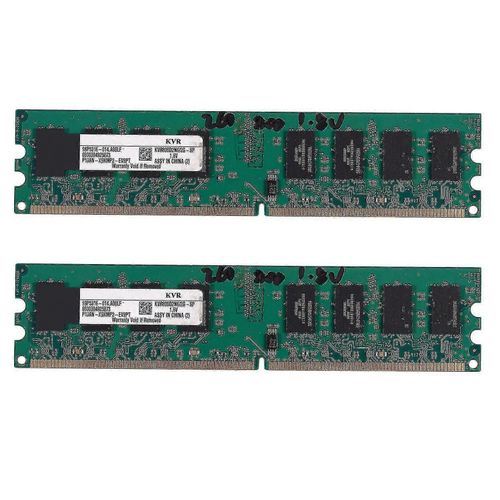 2x 2gb Ddr2 Pc2-6400 800mhz 240pin 1.8v Desktop Dimm Memory Ram pour, pour AMD (2gb / 800, w)