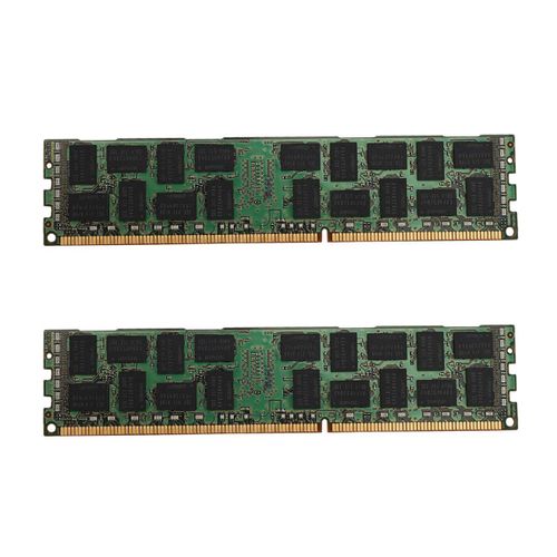 2X 8GB DDR3 1333MHZ Ecc Ram Memory PC3L-10600R 1.35V 2RX4 REG Ecc RAM pour Server Workstation