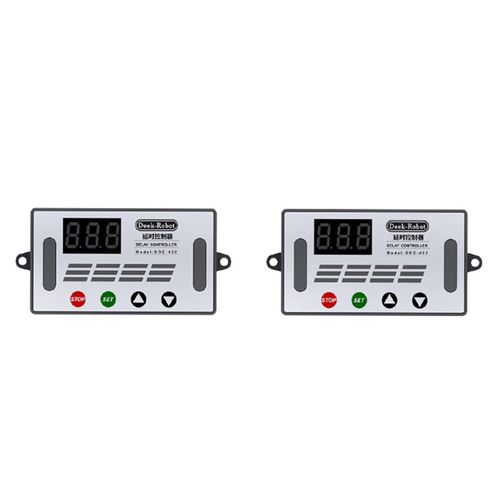2x Ddc-432 Double Mos Led Contrleur De Retard Numrique Relais Dclencheur Cycle Minuterie Interrupteur Module Commande Synchronisation