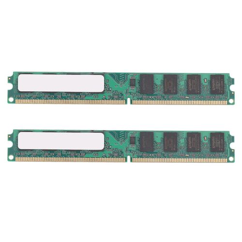 2x Ddr2 2g 800mhz 1.8v 240pin Ram Mmoire pour bureau