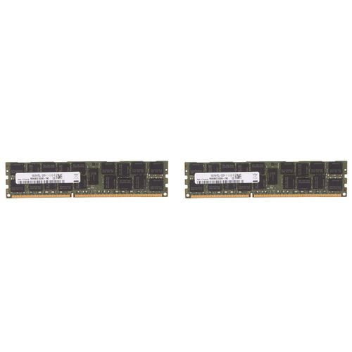 2X DDR3 16GB 1600Mhz RECC Ram PC3-12800 Mmoire 240Pin 2RX4 1.35V REG ECC RAM Mmoire pour X79 X58 Carte Mre
