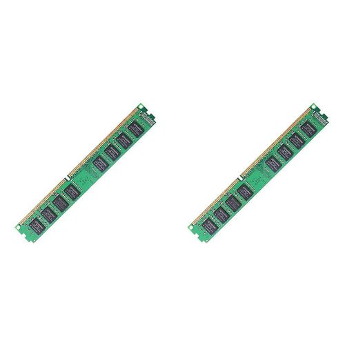 2X DDR3 2 Go 1333 MHz Mmoire de bureau RAM PC3-10600 1.5V 240 broches DIMM Mmoire dordinateur Compatible avec