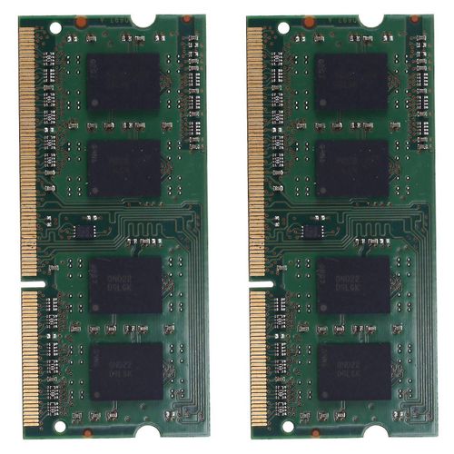 2x Ddr3 2gb Mmoire Portable Ram 1rx8 Pc3-10600S 1333mhz 204broches 1.5V Haute Performance Notebook Ram