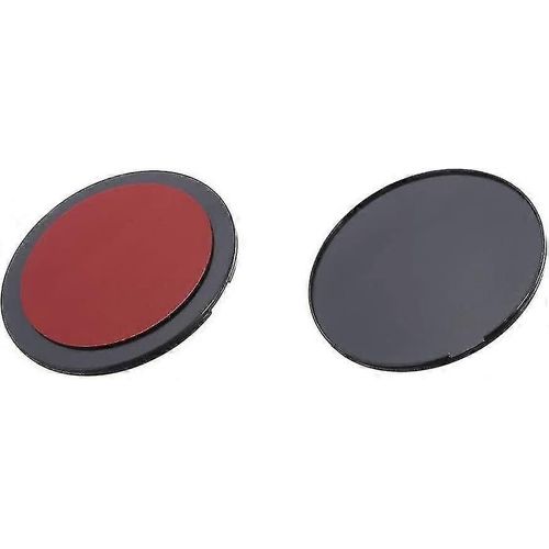 2x Disque adhsif circulaire de tableau de bord / console avec base de ventouse adhsive pour tableaux de bord de voiture Garmin TomTom GPS Smartphone Dashboard Disc 72mm