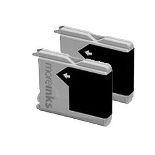 2x Haute Capacit Cartouches D'encre Compatibles  - Black Pour Brother/Fax Dcp 130c Dcp 540cn Mfc Mfc 3360c Mfc 440cn Mfc 5460cn Mfc 5860cn Mfc 660cn Mfc 665cw 1360 1460 1560