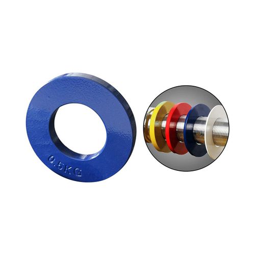 2x Poids Fractionnaires Poids Fractionnaires Mini Plaques De Poids Plaques De Musculation Accessoire De Disque PrCis Bleu 0.5kg