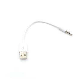 NaiCasy Câble USB 2.0 et synchronisation pour iPod Shuffle MP3 MP4 Noir 3,5 mm 