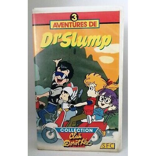 3 Aventures De Dr Slump / Vhs / Collection Club Dorothee / Rare Vhs / Edition Sfc