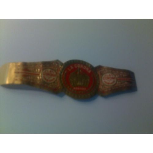 3 Bagues De Cigare La Corona Habana