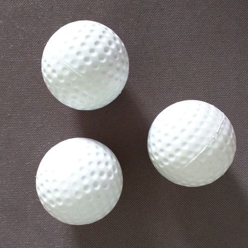 3 balles de Golf en plastique pour jeux d