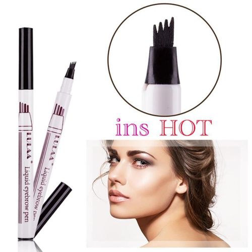 3 Couleurs Crayon  Sourcils Rehausseur De Sourcil Colorant Teinte Stylo Etanche Longue Duree Croquis Facile Dessin Tatouage Liquide Crayon  Sourcils