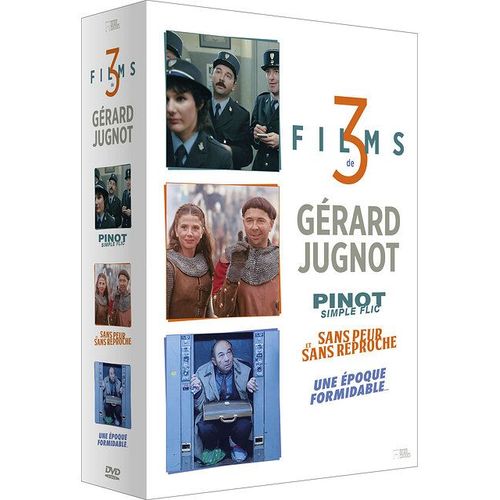 3 Films De Grard Jugnot - Coffret : Pinot Simple Flic + Sans Peur Et Sans Reproche + Une poque Formidable? - Pack de Grard Jugnot