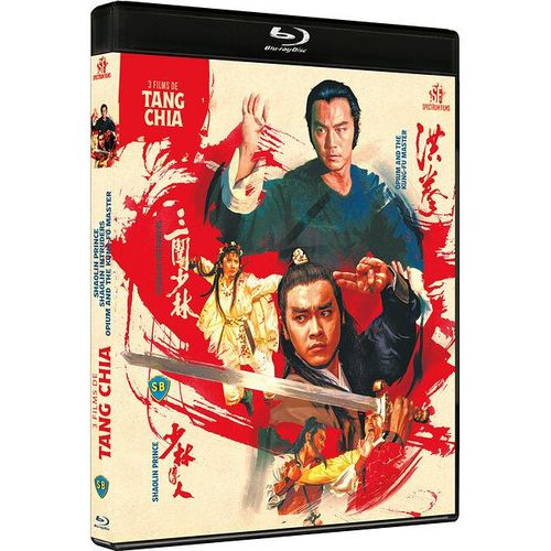 3 Films De Tang Chia : Shaolin Prince + Shaolin Intruders + Opium And The Kung-Fu Master - Blu-Ray de Tang Chia