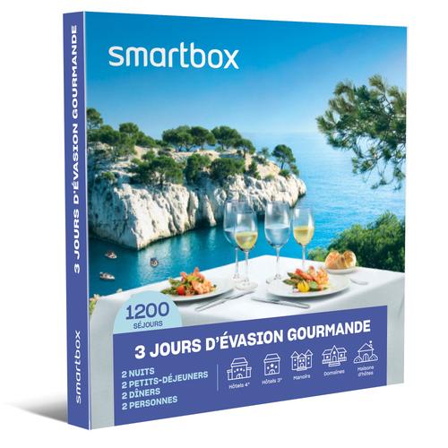 3 Jours D'vasion Gourmande Smartbox Coffret Cadeau Sjour