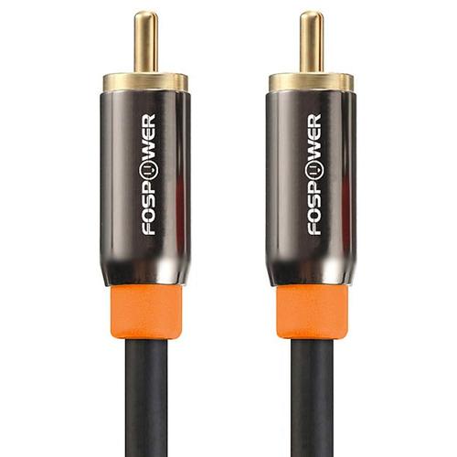 3 Pies Cable Coaxial RCA Audio Numrique avec Fiche Jack Plaqu Or 24K RCA male vers RCA male - Ligne Coaxiale pour Home Cinema 5.1 (cinma Maison), HDTV, Barre de Son, Subwoofer,  90cm