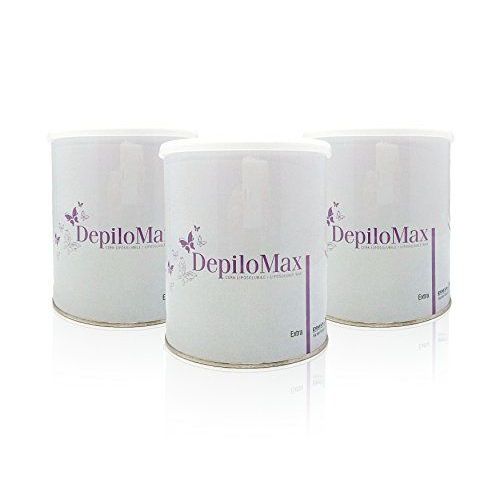 3 Pots De Cire pilation Vert Chlorophylle 800 Ml Utilisation Avec Avec Bande, Purewax By Purenail