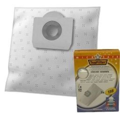 3 Sacs Aspirateurs Rf 67138 Pour Aquavac Synchro 40 C