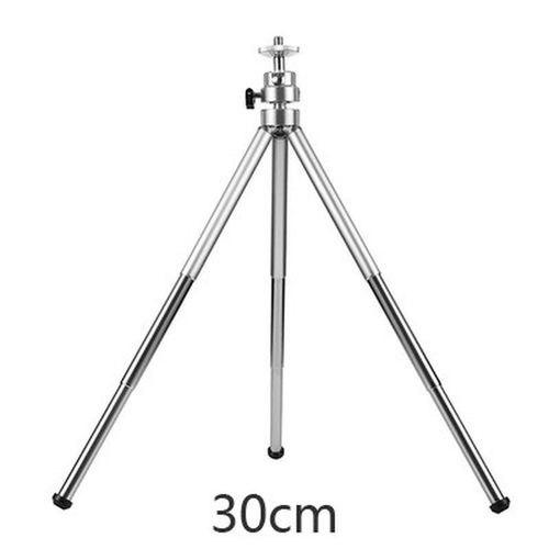 3 sections longues 30 cm - 3 Sections Trpied En Mtal En Acier Inoxydable Support de Camra Mini Support De Bureau Adapt pour Projecteur DV Selfie Accessoires