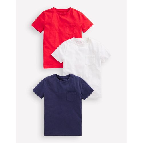 3 T-Shirts Flamms Dlavs-Lot Classique Multi