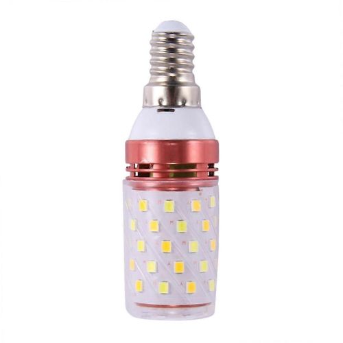 3 Tempratures De Couleur Lampe  Mas Led Smd Intgre E14 Ac85v - 265v Blanc Chaud Haute Conservation De Lnergie Lumineuse Petite Ampoule Led 12w