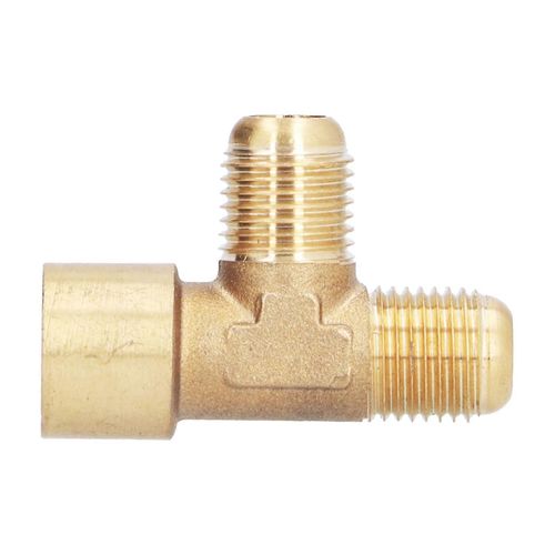 3? Way Valve Adaptateur 1/4 Durable Robuste Fine Traitement Spirale En Laiton Tuyau Splitter