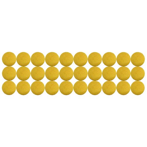 30 Balles De Baby Foot Bonzini Balles En Lige Jaune