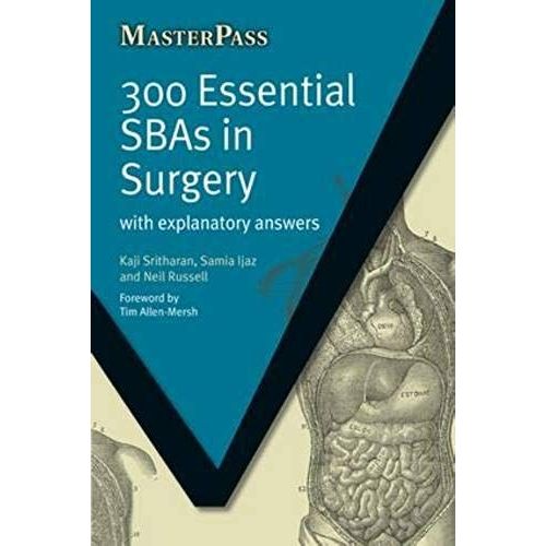 300 Essential Sbas In Surgery    Format Broch 