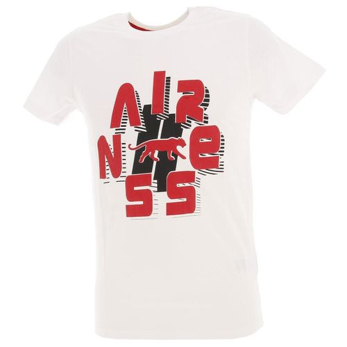 Tee Shirt Manches Courtes Airness Robotic Blanc Mc Tee Blanc