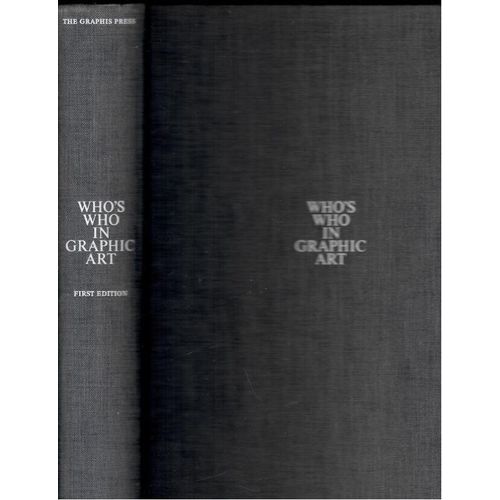 Who's Who In Graphic Art Répertoire Illustré Des Artistes 1962 Trilingue