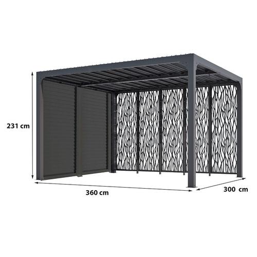 Pergola Bioclimatique - Aluminium - 10.80m2