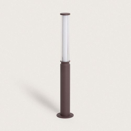 Balise Led Extérieure 12w En Saillie Sur Pied 80 Cm Britget Rouille