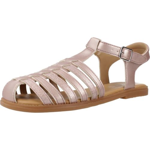 Chaussures Geox J Sandal Karly Girl Colour Rose