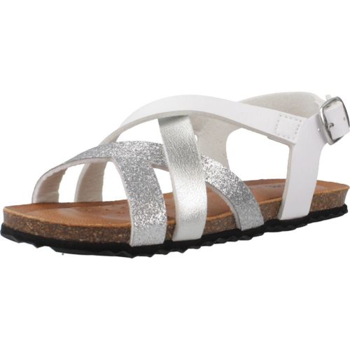 Geox J Sandal Chilene Gir Colour Blanc