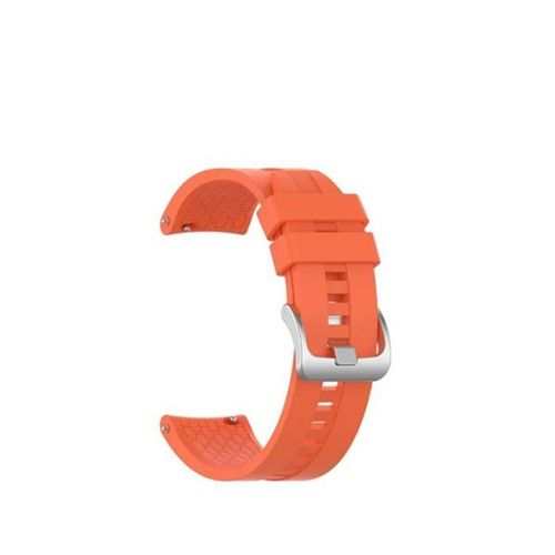 Bracelet En Silicone Lisse Avec Boucle Phonecare Pour Amazfit Gtr 2 New Version - Orange