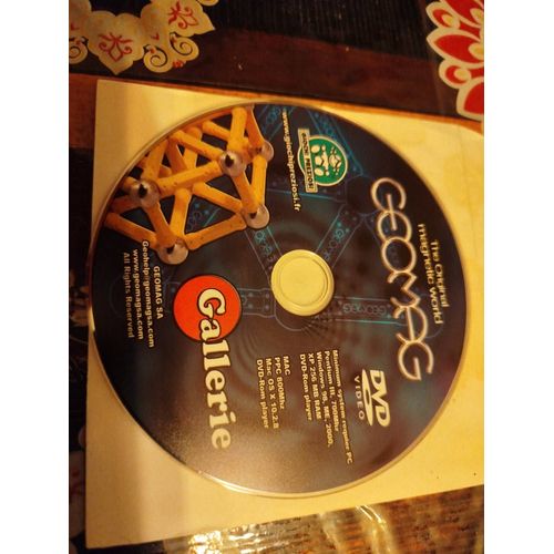 Dvd : Geomag, The Original Magnetic World, Édition Gallerie Et Giochi Preziosi