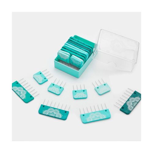 Peigne De Blocage Pour Tricot Mindful - Knitpro Vert