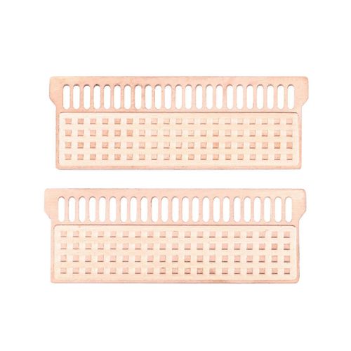 2 Pcs Cuivre Notebook Mémoire Dissipateur Thermique Cuivre Dissipateur Thermique Ordinateur Portable RAM pour DDR1 DDR2 DDR3 DDR4 (1.5Mm)