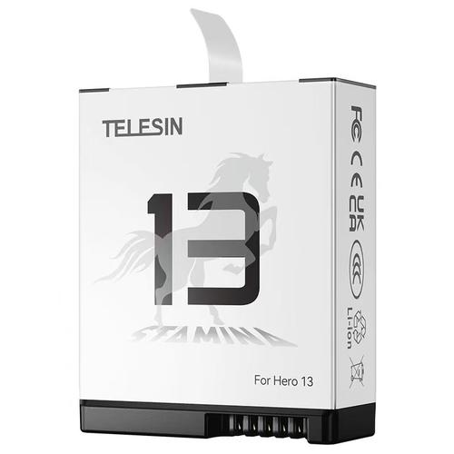 TELESIN – Batterie haute performance GoPro13 Batterie entièrement décodée résistante aux basses températures Batterie GoPro13 1950 mAh