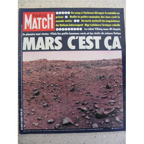 Paris Match N° 1419 : Mars C'est Ça !