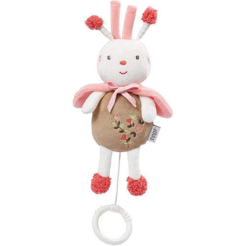 Boîte À Musique Bébé Abeille - Doudou Avec Fixation - Aide Au Sommeil Mélodie ""Tu Sais Combien D'étoiles"" - Jouets Pour Bébé En Voyage & À La Maison - Jouets Musicaux Pour Bébés & Enfants