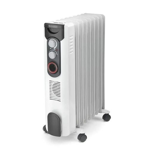 Olimpia Splendid 99617 Caldorad 9TT Radiateur à Bain d'Huile avec Minuterie 2400 W - 75 m³